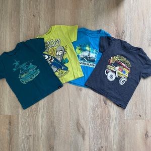 Bundle of Quiksilver Boys Tshirts size 3t